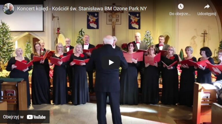 Koncert kolęd – Kościół św. Stanisława BM Ozone Park NY