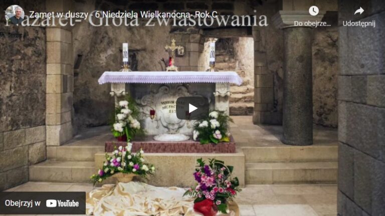 Zamęt w duszy – 6 Niedziela Wielkanocna – Rok C